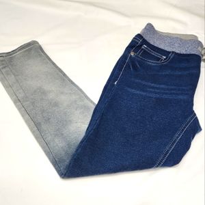 Arizona Jeans Ombre Pull-On Elastic Waist Jeggings | Girls Size 10.5 Plus